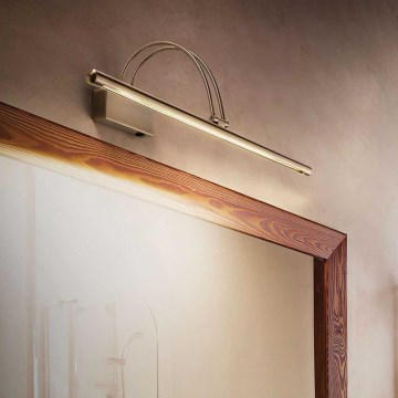 Ideal Lux - LED tavelbelysning BOW LED/8W/230V 76 cm CRI 90 guld