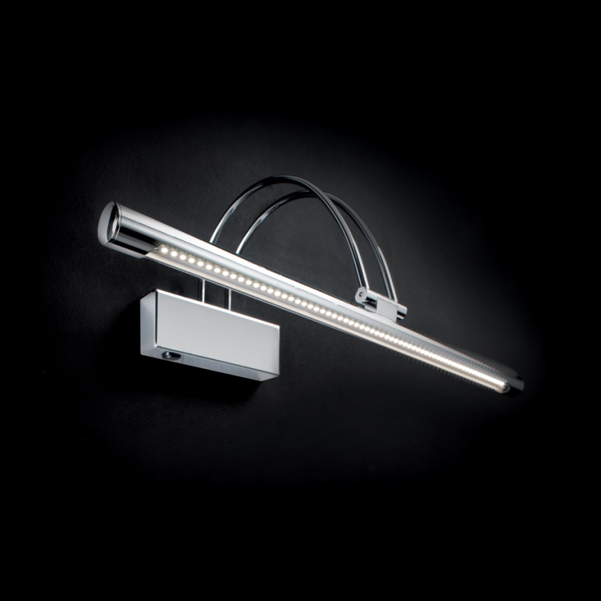 Ideal Lux - LED-tavellampa BOW LED/8W/230V polerad krom