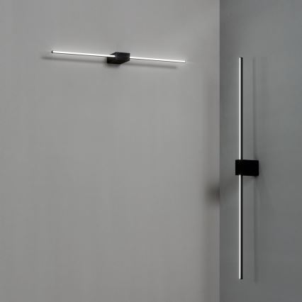 Ideal Lux - LED-tavellampa THEO LED/12W/230V 75 cm CRI 90 svart