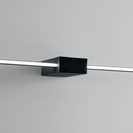Ideal Lux - LED-tavellampa THEO LED/12W/230V 75 cm CRI 90 svart