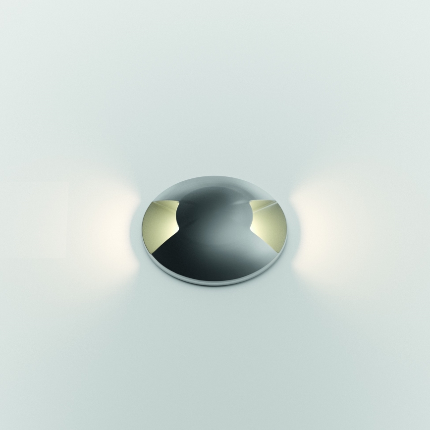 Ideal Lux - LED uppfartsbelysning ROCKET LED/2W/24V CRI 90 IP68 matt krom
