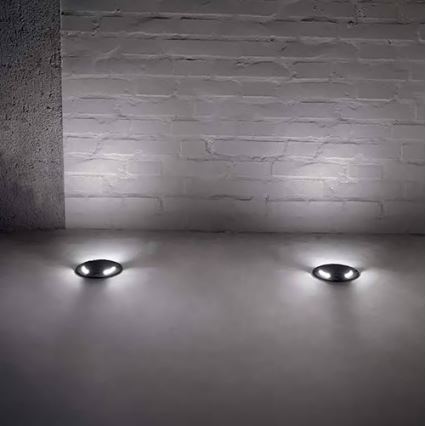 Ideal Lux - LED uppfartslampa för utomhusbruk CECI 1xGU10/4,5W/230V IP67 svart