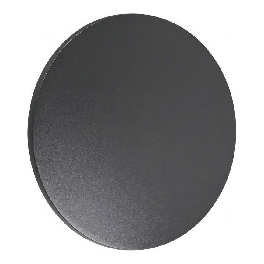 Ideal Lux - LED utomhusväggarmatur PUNTO LED/9W/230V CRI 90 Ø 18 cm IP54 antracit