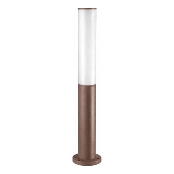 Ideal Lux - LED-utomhuslampa ETERE LED/9,5W/230V 4000K 60 cm CRI 90 IP44 brun