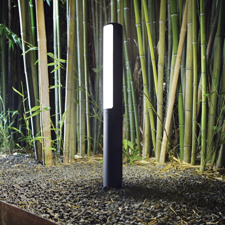 Ideal Lux - LED-utomhuslampa ETERE LED/9,5W/230V 4000K 60 cm CRI 90 IP44 antracit