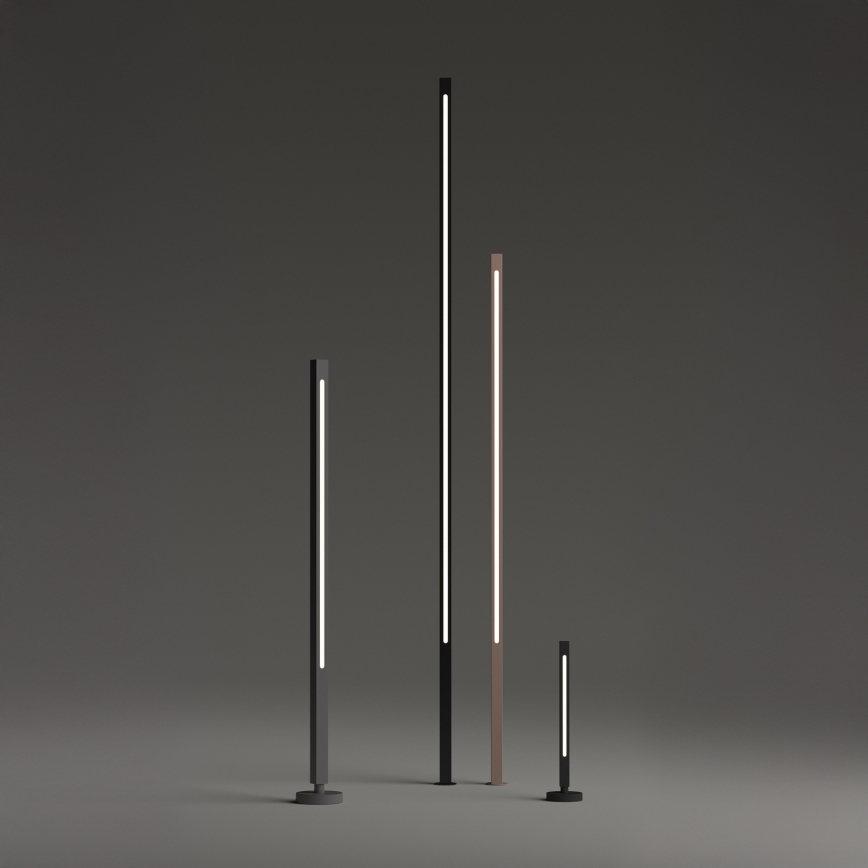 Ideal Lux - LED utomhuslampa JEDI LED/12W/230V 80 cm CRI 90 IP65 brun