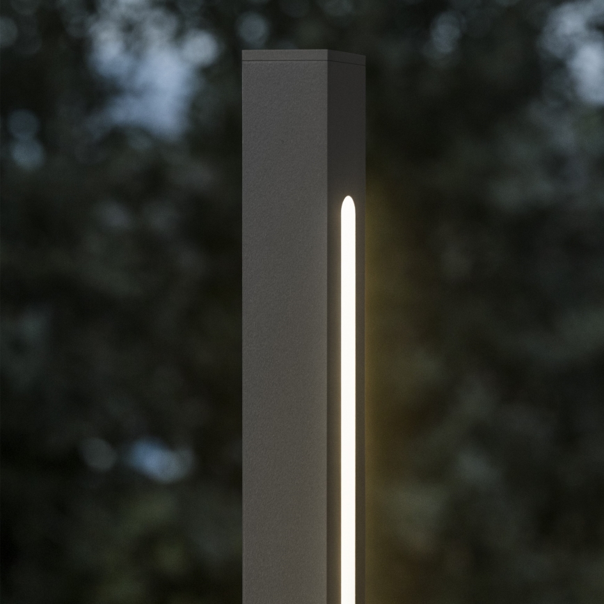 Ideal Lux - LED-utomhuslampa JEDI LED/7W/230V 40 cm CRI 90 IP65 antracit