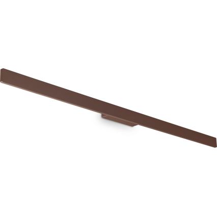 Ideal Lux - LED utomhusvägglampa LINEA LED/23W/230V CRI 90 144 cm IP54 brun