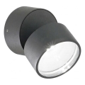 Ideal Lux - LED utomhusväggarmatur OMEGA LED/7W/230V CRI 90 IP54 antracit