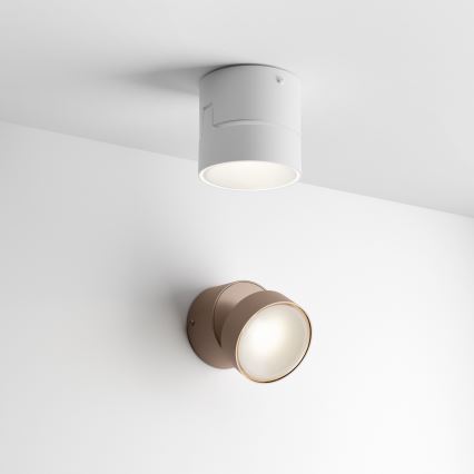 Ideal Lux - LED utomhusväggarmatur OMEGA LED/7W/230V CRI 90 IP54 brun