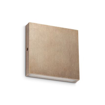 Ideal Lux - LED utomhusväggarmatur POST-IT LED/3W/12V CRI 90 mässing