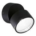 Ideal Lux - LED utomhusvägglampa OMEGA LED/7W/230V CRI 90 IP54 svart
