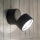 Ideal Lux - LED utomhusvägglampa OMEGA LED/7W/230V CRI 90 IP54 svart