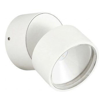 Ideal Lux - LED utomhusvägglampa OMEGA LED/7W/230V CRI 90 IP54 vit