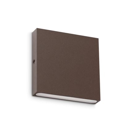 Ideal Lux - LED utomhusvägglampa POST-IT LED/3W/12V CRI 90 brun