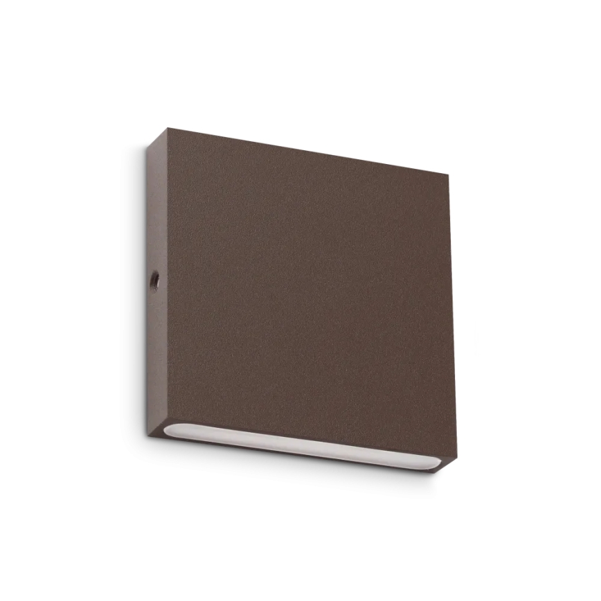 Ideal Lux - LED utomhusvägglampa POST-IT LED/3W/12V CRI 90 brun