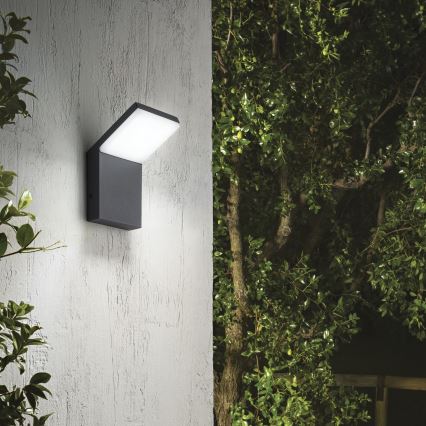Ideal Lux - Utomhusväggarmatur STYLE LED/8,5W/230V 3000K CRI 90 IP54 svart