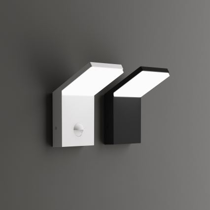 Ideal Lux - Utomhusväggarmatur STYLE LED/8,5W/230V 3000K CRI 90 IP54 svart