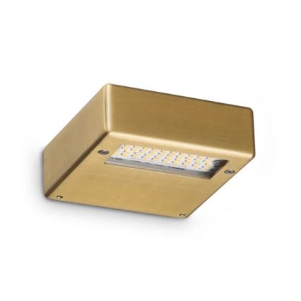 Ideal Lux - LED väggarmatur TAB LED/24W/230V CRI 90 mässing