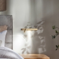 Ideal Lux - LED väggbelysning BONNE LED/6,5W/230V CRI 90 guld