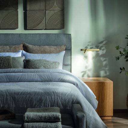 Ideal Lux - LED väggbelysning BONNE LED/6,5W/230V CRI 90 guld