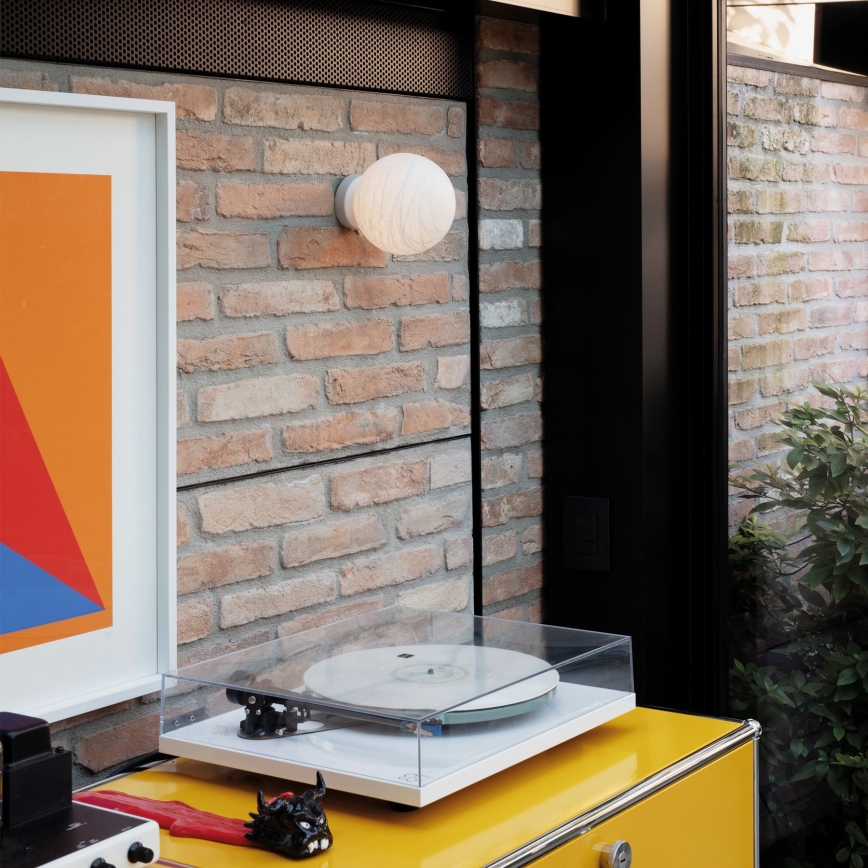 Ideal Lux - LED väggbelysning CARTA 1xG9/3W/230V diameter 10 cm vit