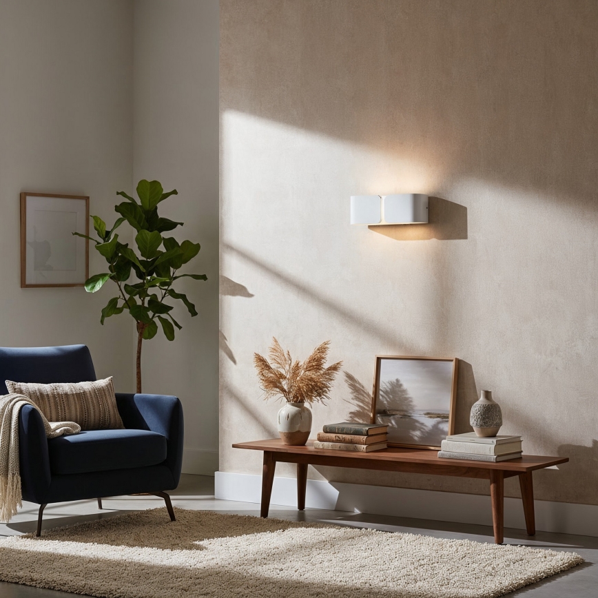 Ideal Lux - LED väggbelysning CLIP 2xG9/3W/230V vit