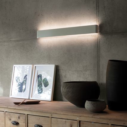 Ideal Lux - LED väggbelysning DELTA LED/30W/230V 3000K 83 cm CRI 90 vit