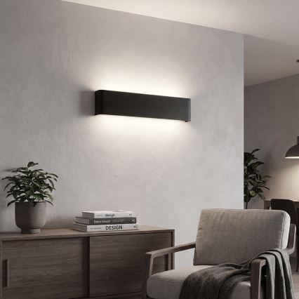 Ideal Lux - LED väggbelysning DELTA LED/30W/230V 4000K 83 cm CRI 90 svart