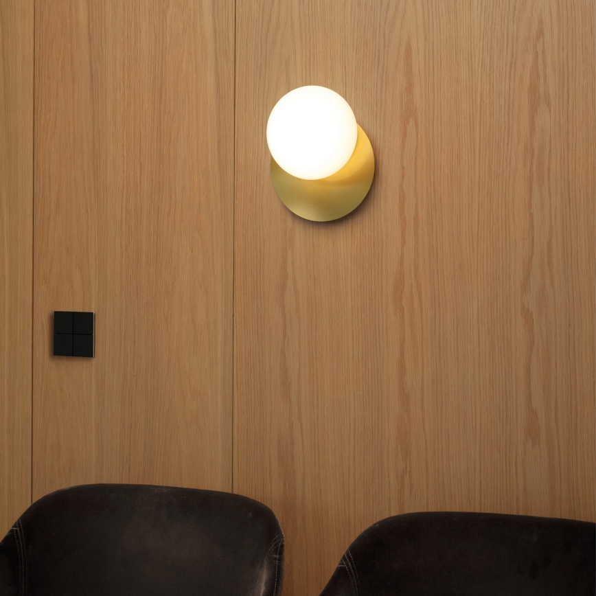 Ideal Lux - LED väggbelysning NINFEA 1xGX53/9W/230V guld