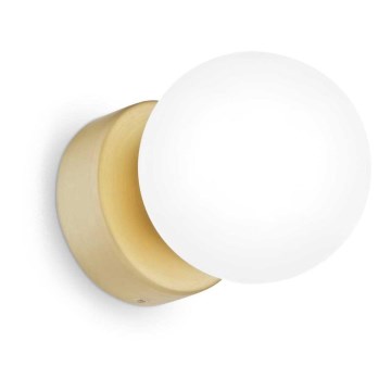 Ideal Lux - LED väggbelysning PERLAGE 1xG9/3W/230V guld/vit