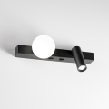 Ideal Lux - LED vägglampa BINOMIO 2xLED/3W/230V CRI 90 svart