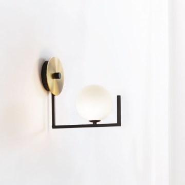 Ideal Lux - LED vägglampa BIRDS 1xG9/3W/230V svart/guld