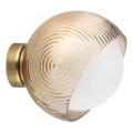 Ideal Lux - LED-vägglampa BLOOM 1xE27/42W/230V guld/rökig beige