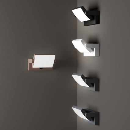 Ideal Lux - LED vägglampa för utomhusbruk SWIPE LED/21W/230V CRI 90 IP54 brun