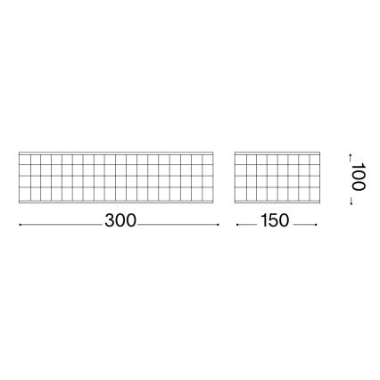 Ideal Lux - LED vägglampa i kristall ROMA 2xG9/3W/230V skinande krom