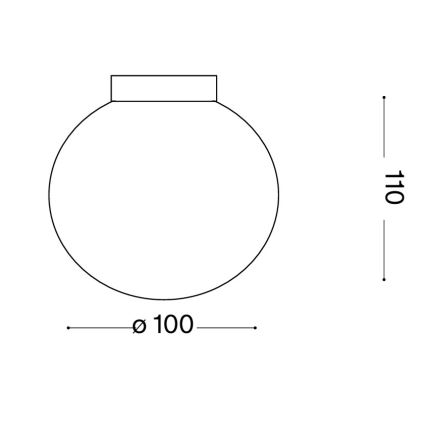 Ideal Lux - LED vägglampa MAPA 1xG9/3W/230V Ø 10 cm vit