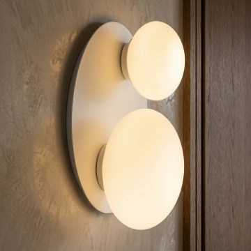 Ideal Lux - LED-vägglampa NINFEA 2xG9/3W/230V vit