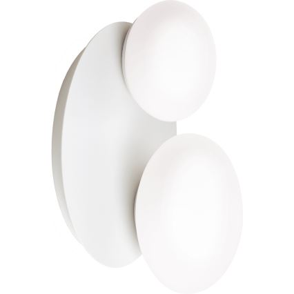 Ideal Lux - LED-vägglampa NINFEA 2xG9/3W/230V vit