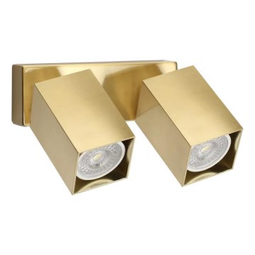 Ideal Lux - LED väggspot DYNAMITE 2xGU10/7W/230V CRI 90 mässing