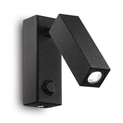 Ideal Lux - LED väggspot PAGE LED/3W/230V CRI 90 svart