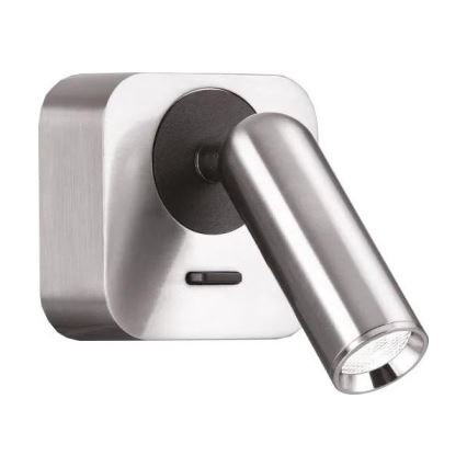 Ideal Lux - LED väggspotlight BEAN LED/3W/230V CRI 90 skinande krom