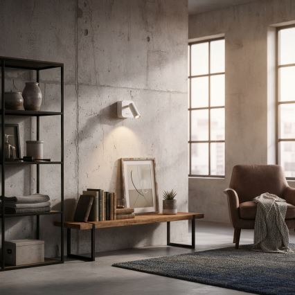 Ideal Lux - LED väggspotlight BEAN LED/3W/230V CRI 90 vit