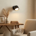 Ideal Lux - LED väggspotlight DODO 1xGX53/9W/230V svart