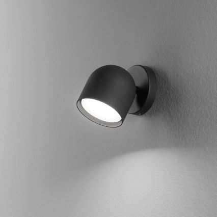 Ideal Lux - LED väggspotlight DODO 1xGX53/9W/230V svart