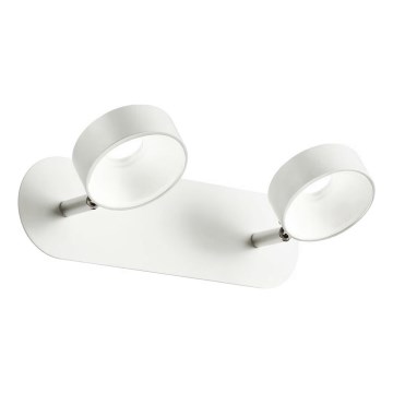 Ideal Lux - LED väggspotlight OBY 2xLED/6W/230V CRI 90 vit