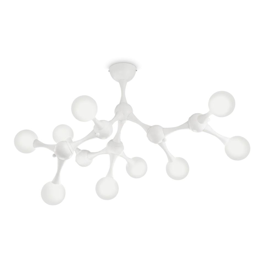 Ideal Lux - LED ytmonterad ljuskrona NODINO 9xG9/3W/230V vit