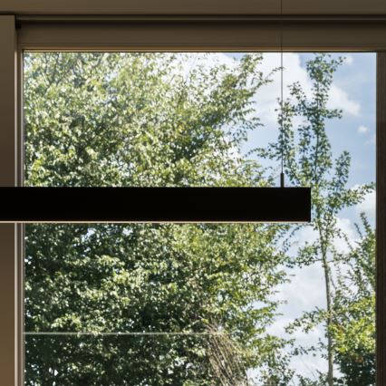 Ideal Lux - LINUS LED-takpendel på vajer LED/32W/230V 4000K CRI 90 120 cm svart