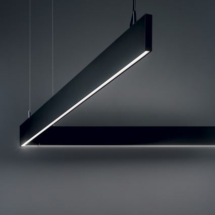 Ideal Lux - LINUS LED-takpendel på vajer LED/32W/230V 4000K CRI 90 120 cm svart