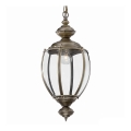 Ideal Lux - Ljuskrona med kedja 1xE27/60W/230V Ø 25 cm i brons